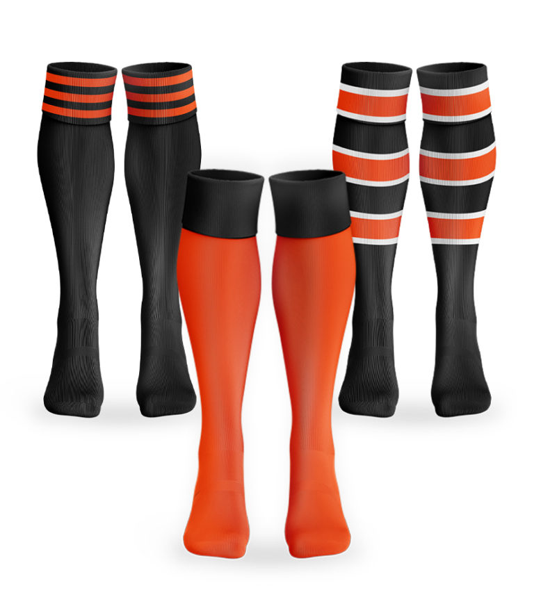 Custom sports socks UK personalised team socks