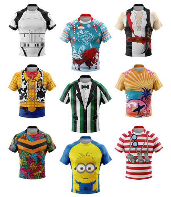 Bespoke Sublimated Rugby Tour Shirts - FROM £19