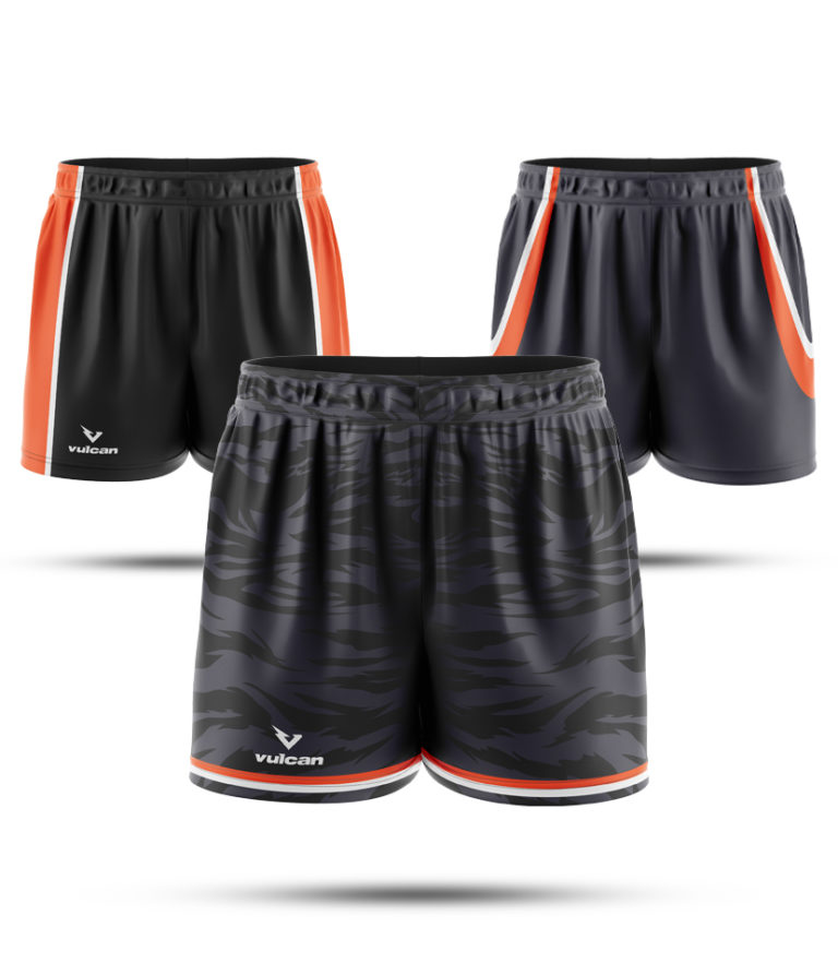 Custom sports shorts UK sublimated team shorts
