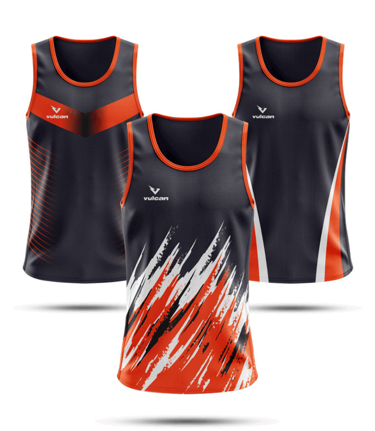 Custom sports vest UK sublimated training vest