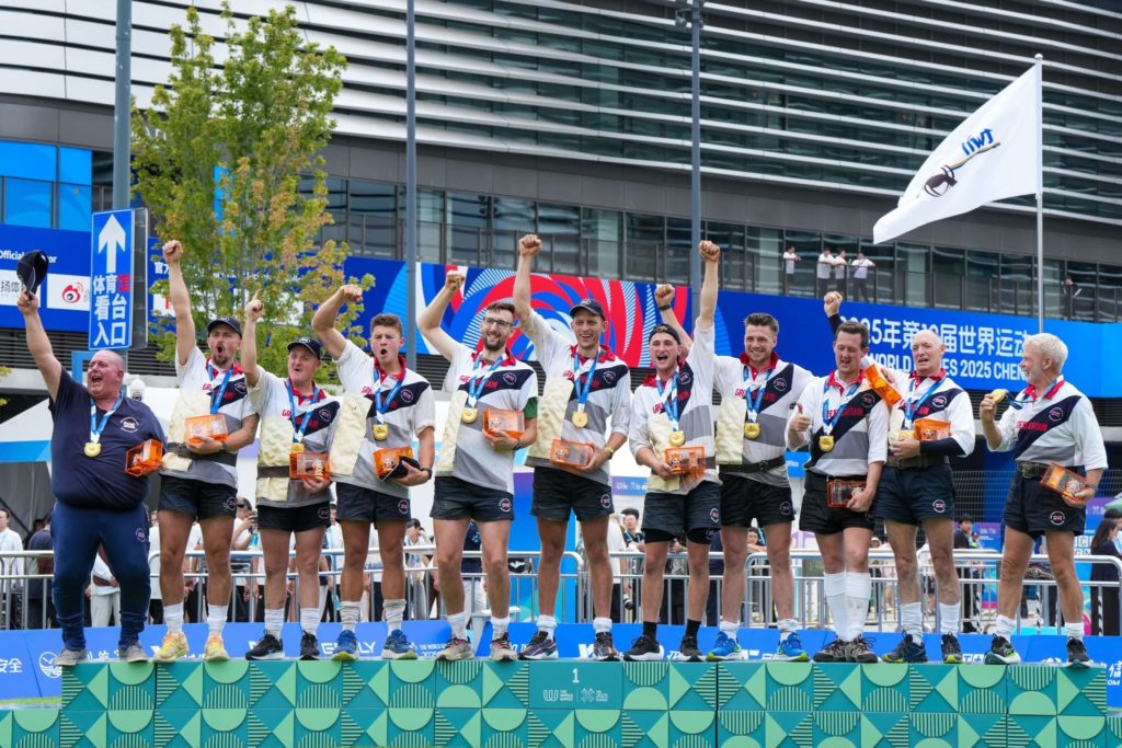 Great Britain Tug of War Podium 2025
