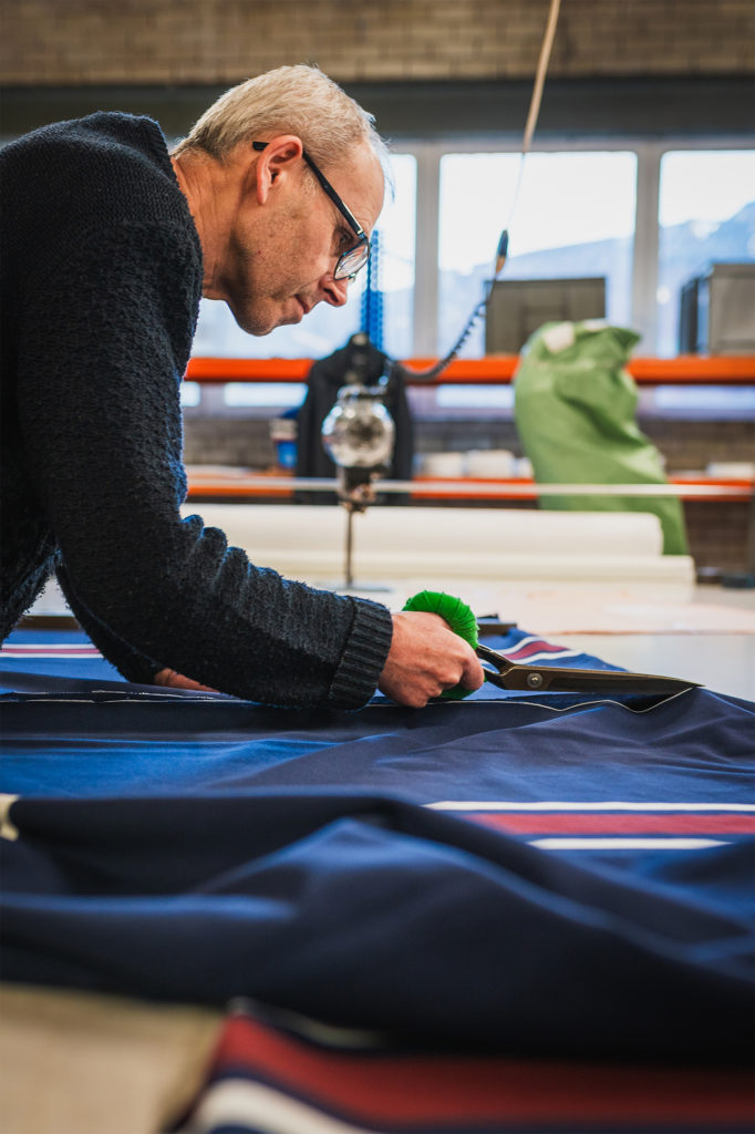 Fabric Cutting By Hand