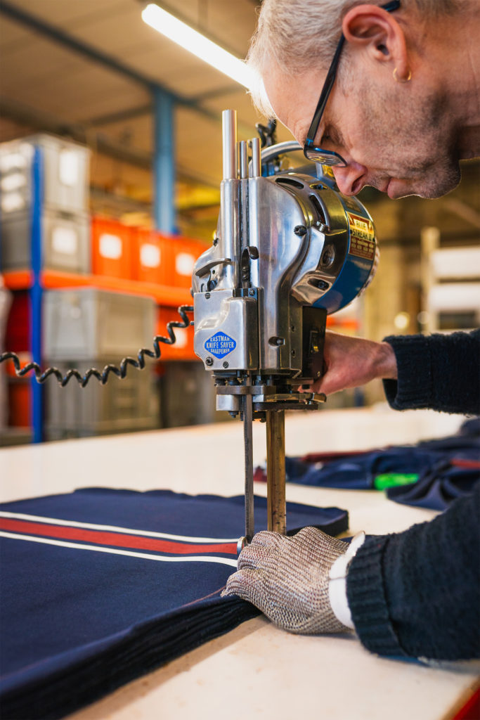Straight Knife Fabric Cutting