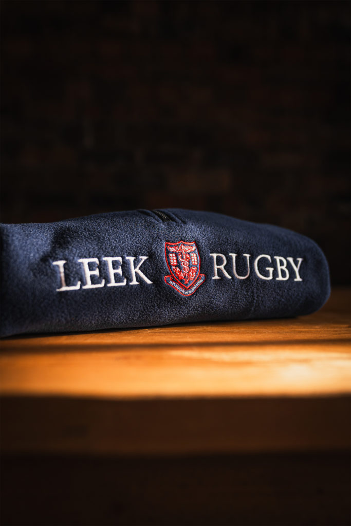 Leek Retro Quarter Zip Embroidery Detail