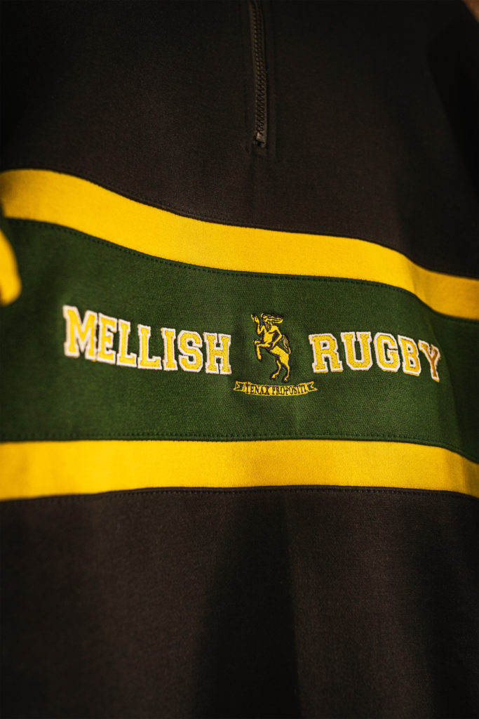 Mellish Retro Quarter Zip Embroidery Detail 1