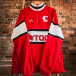 Retro Quarter Zip Fleece Front View